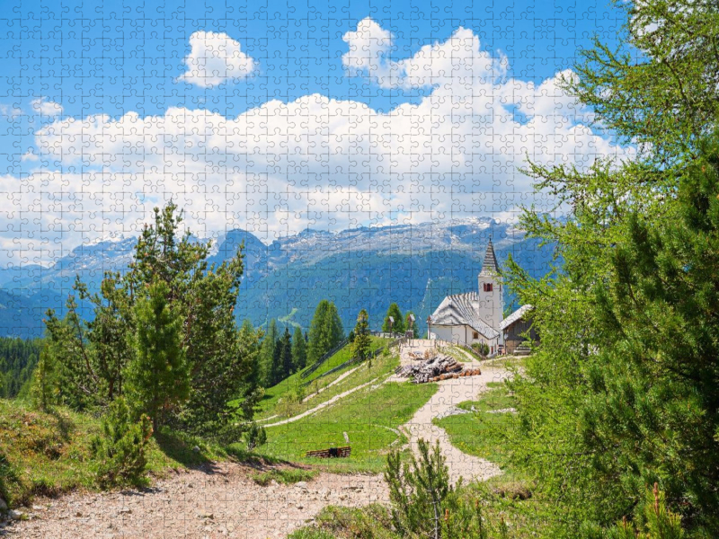 Chiesa Santa Croce am Heiligkreuzkofel