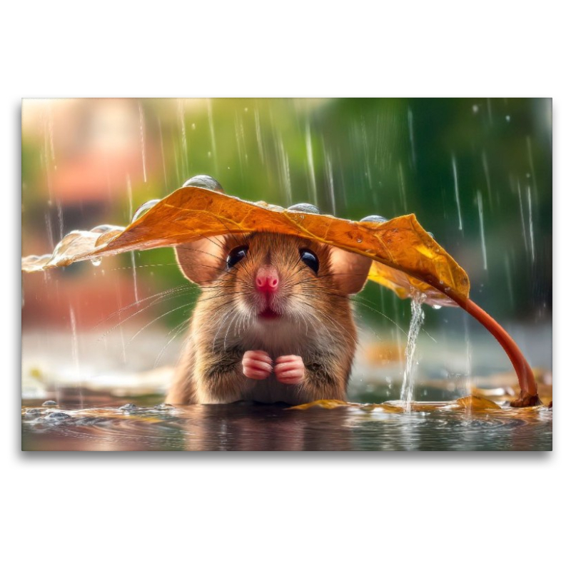Gut, dass ich so wetterfest bin