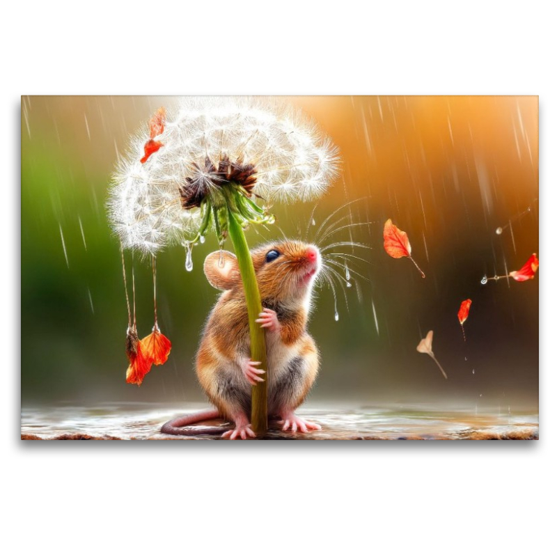 So ein wunderbarer luftiger Regenschirm