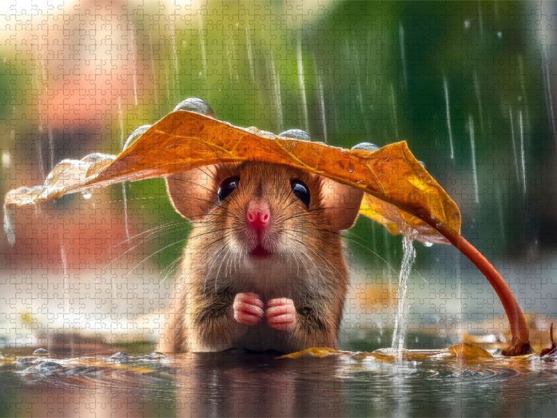 Gut, dass ich so wetterfest bin