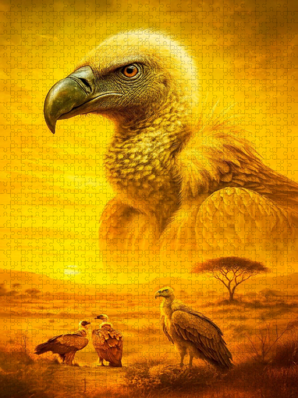 Wächter der Lüfte - Gänsegeier mit Weitblick