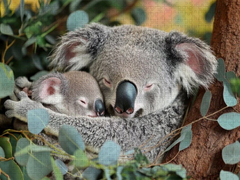 Koalakuscheln pur