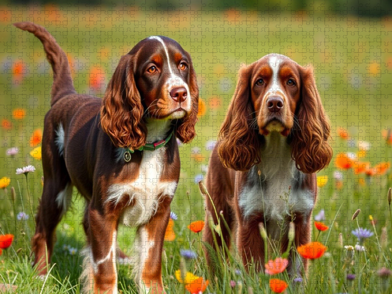 Niedliche American Cocker Spaniel