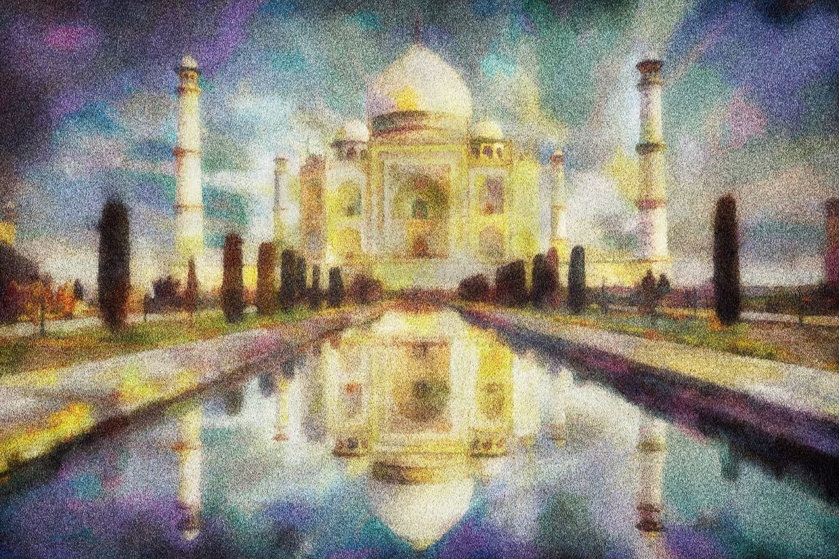 Taj Mahal bei Agra, Indien