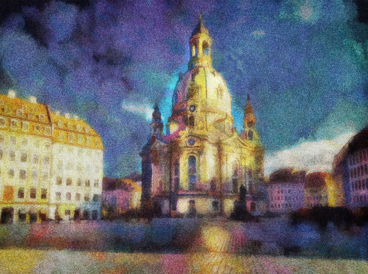 Frauenkirche in Dresden, Deutschland