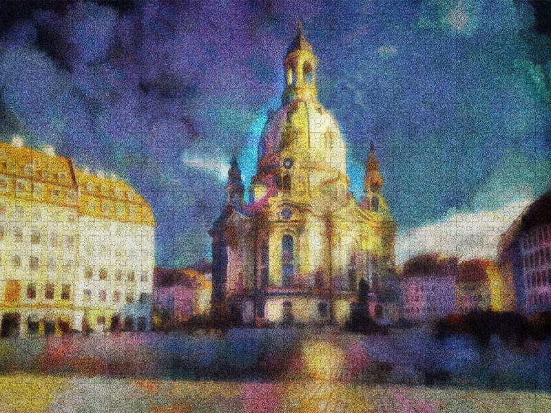 Frauenkirche in Dresden, Deutschland