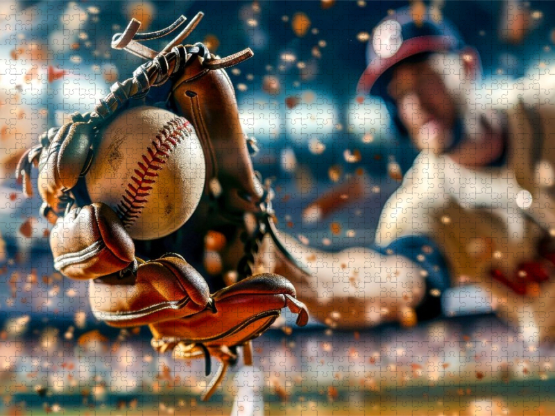 Brillanter Baseballfang