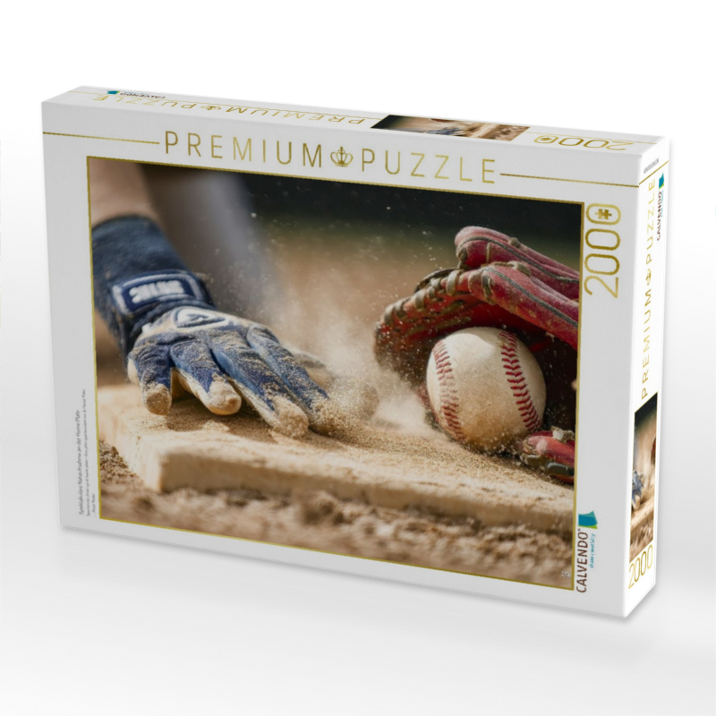 Spektakuläre Nahaufnahme an der Home Plate