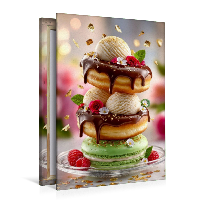 Süße Glückseligkeit - Donuts und Eiscreme