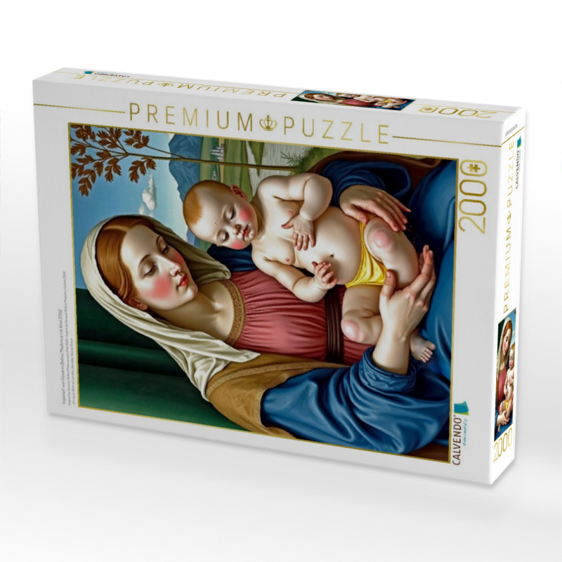 Inspiriert von Giovanni Bellini/Madonna mit Kind (1510)
