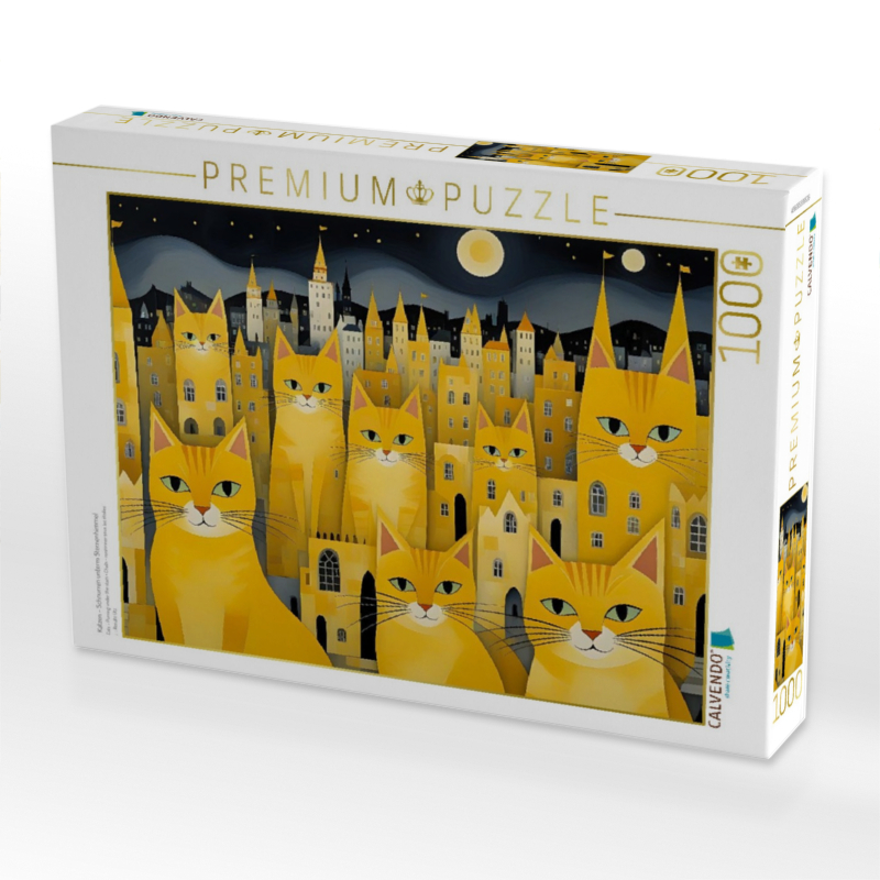 Katzen - Schnurren unterm Sternenhimmel