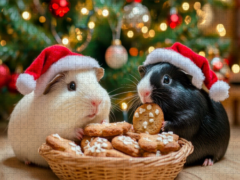 Knusper, knusper Nagerlein, flauschige Weihnachten