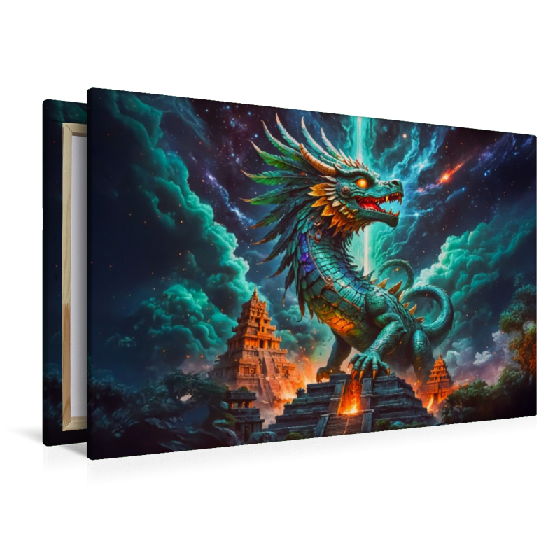 Quetzalcoatl, der gefiederte Schlangengott