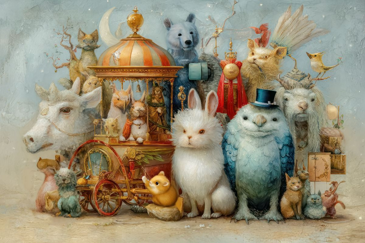 Des animaux humoristiques