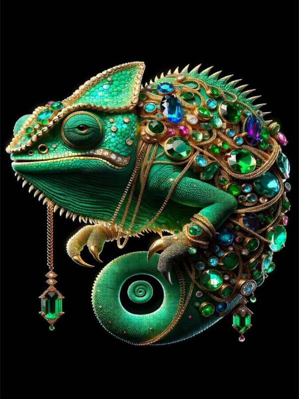 Magie des Chamäleon