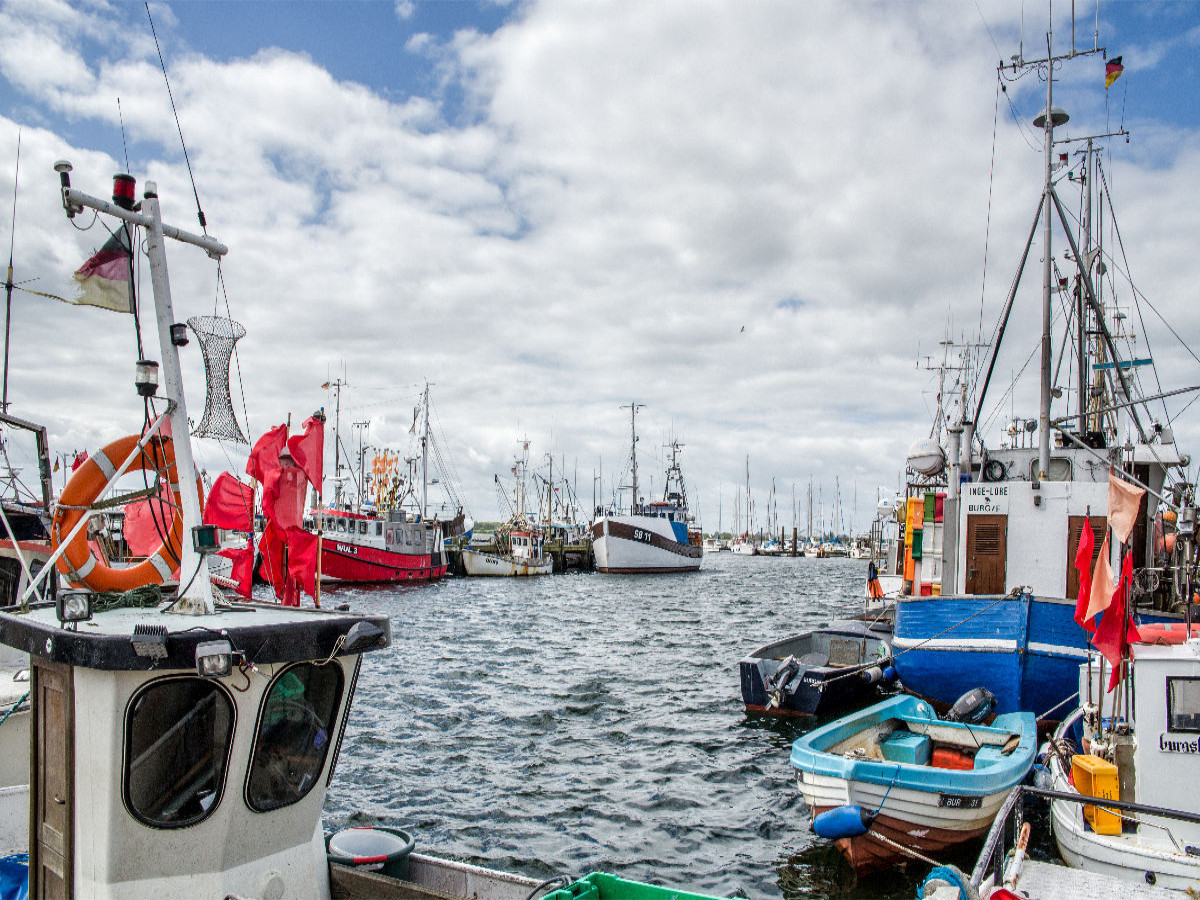 Fischereihäfen an der Ostseeküste