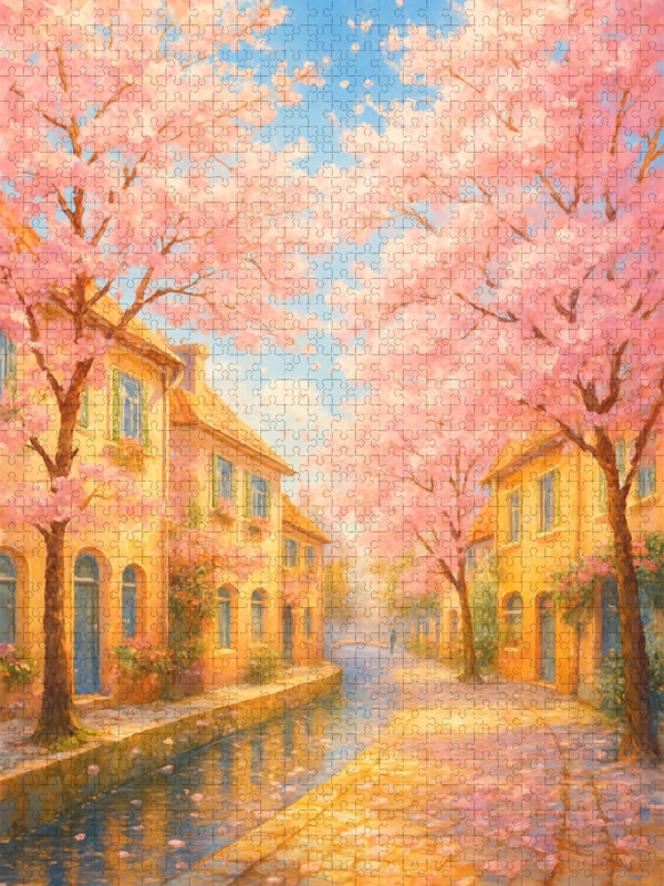 Blüten in der Morgenluft
