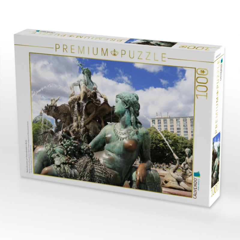 Neptunbrunnen am Alexanderplatz in Berlin