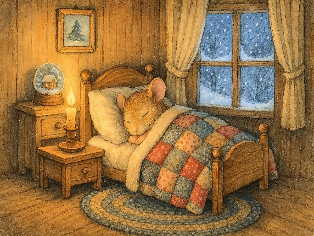 Winternachtstraum der kleinen Maus