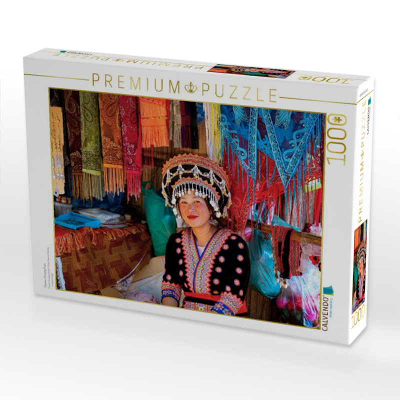 Flower Hmong Frau
