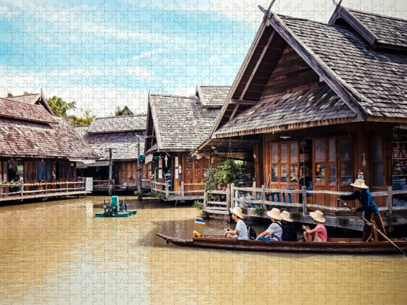 Floating Markets in Ayutthaya