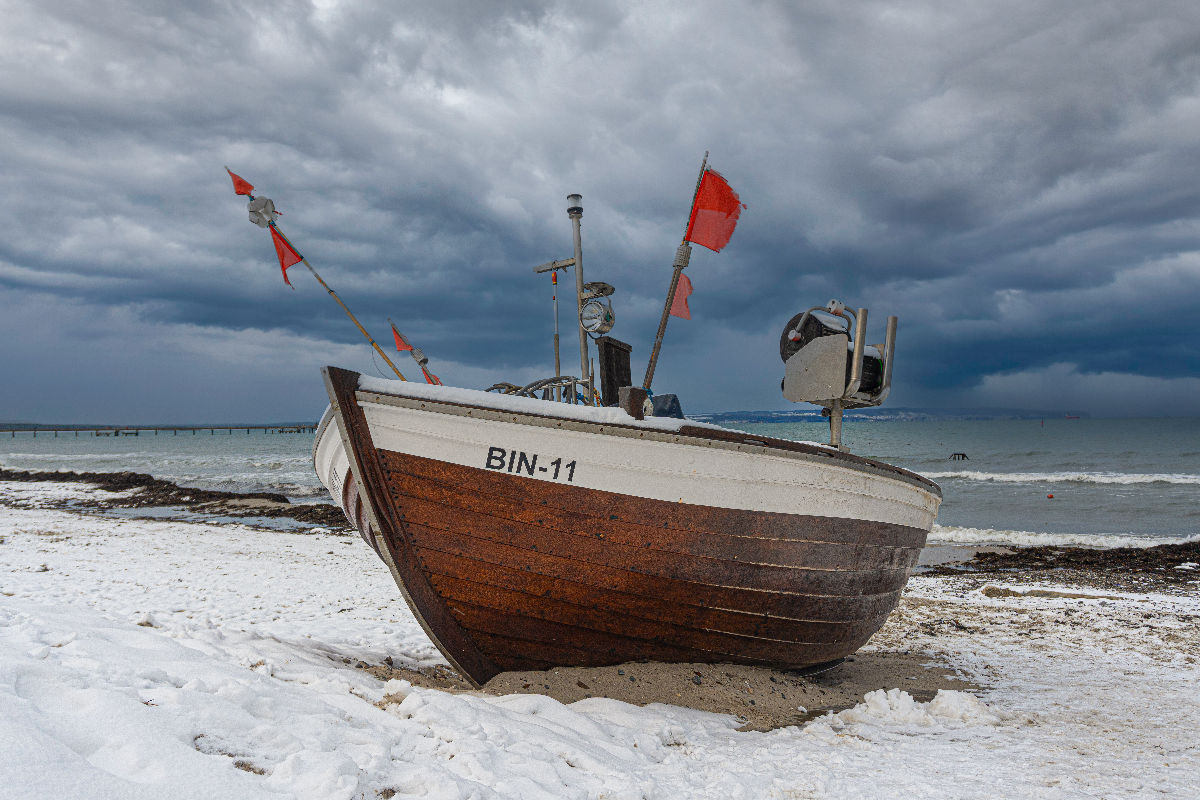 Fischerboot in Binz