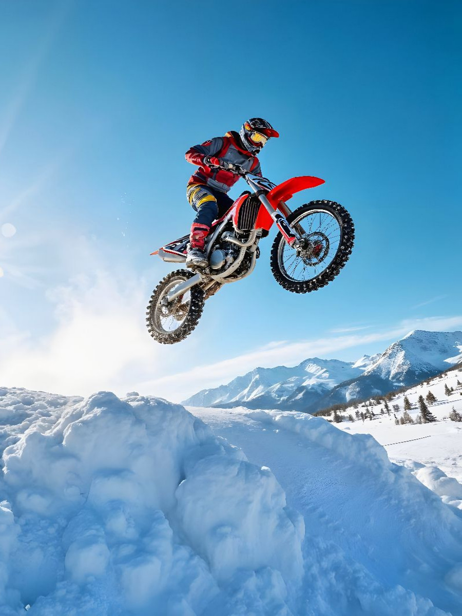 Frozen Flight – Motocross im Schnee