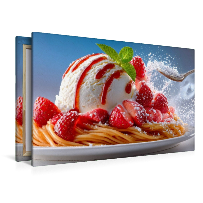 Mmmm! Spaghetti-Eis