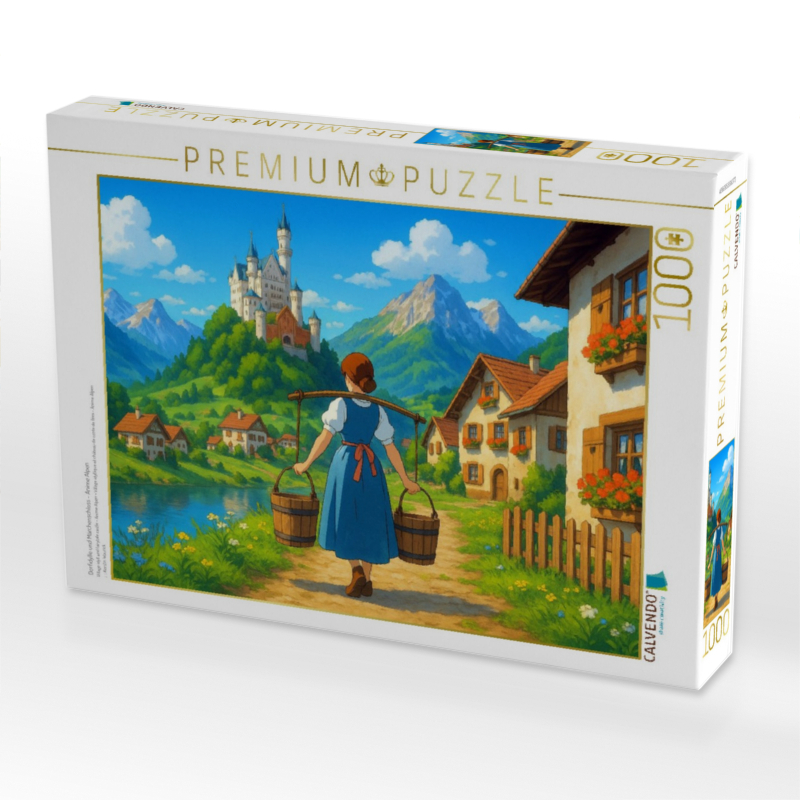 Dorfidylle und Märchenschloss - Anime Alpen