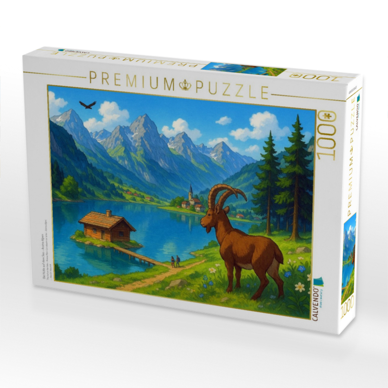 Die Hütte auf dem See - Anime Alpen