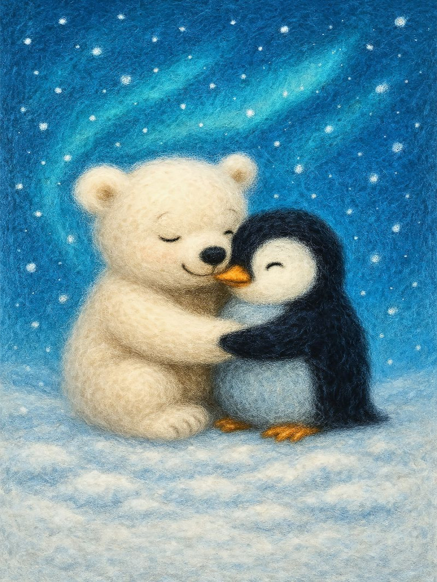 Flauschfreunde im Winterzauber