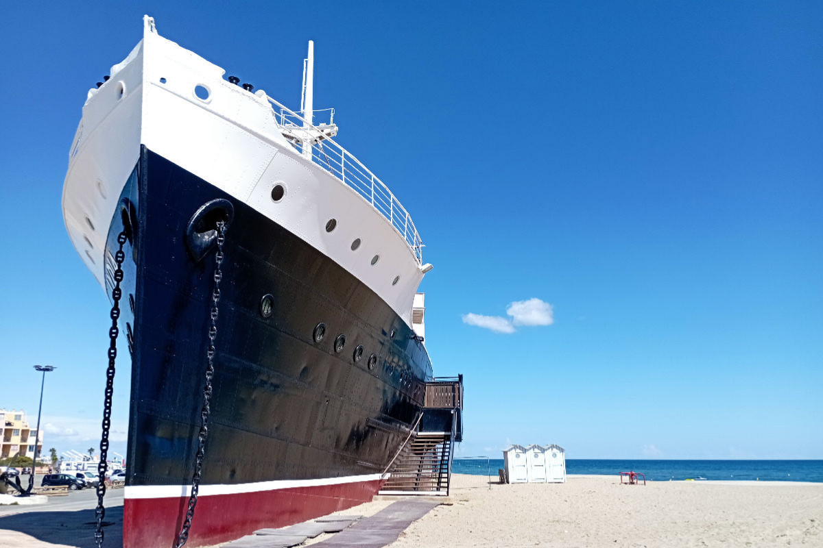 Lydia, das älteste Kreuzfahrtschiff der Welt