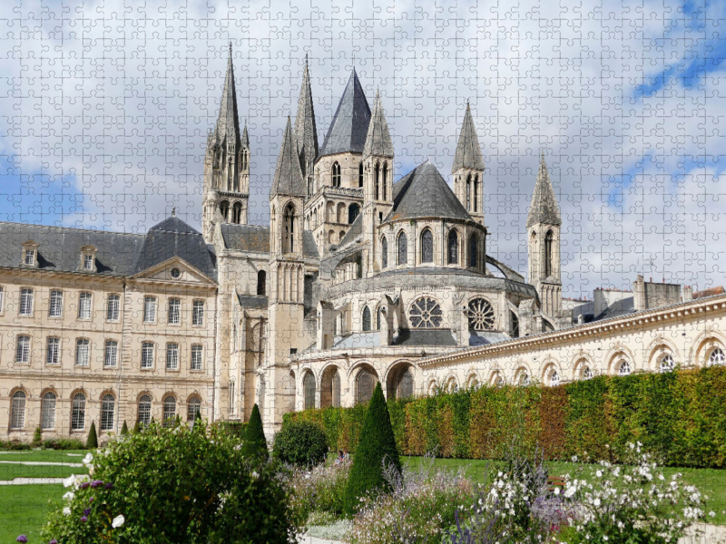 Abbaye aux Hommes in Caen mit Grablege Wilhelms des Eroberers