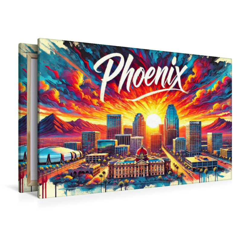 Phoenix – Lebendige Tuscheansicht