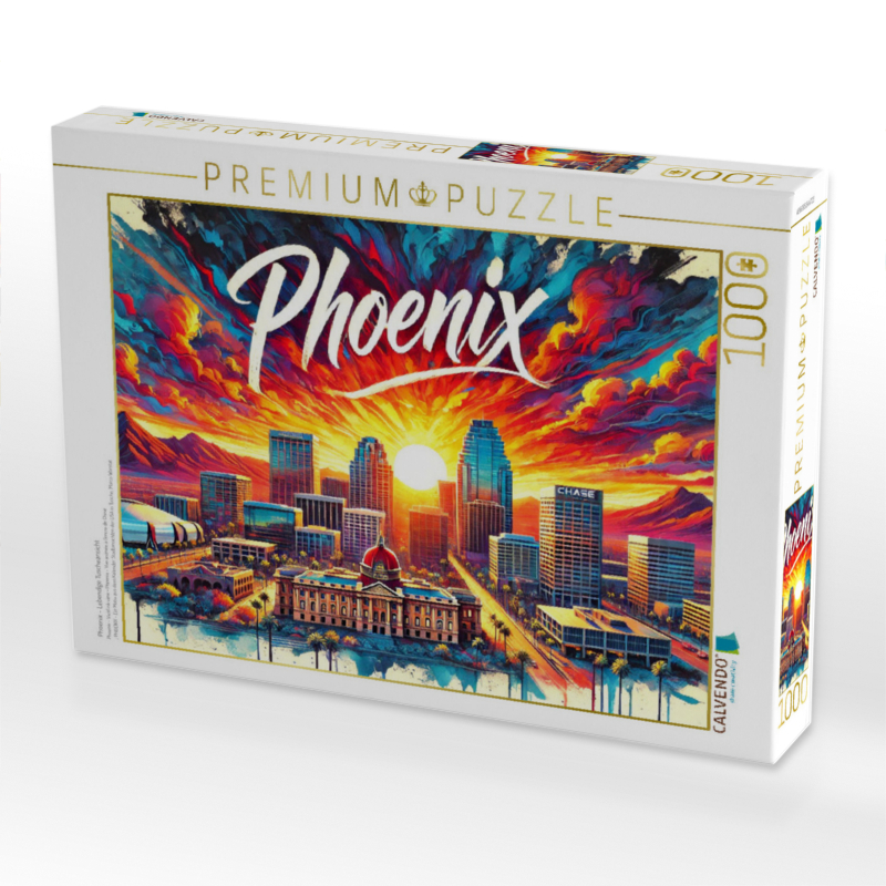 Phoenix – Lebendige Tuscheansicht