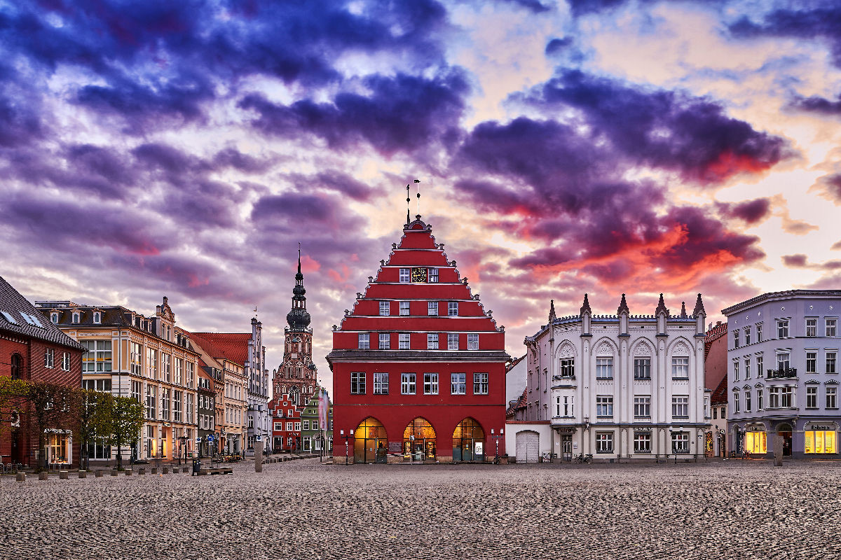 Historische Pracht in Greifswald