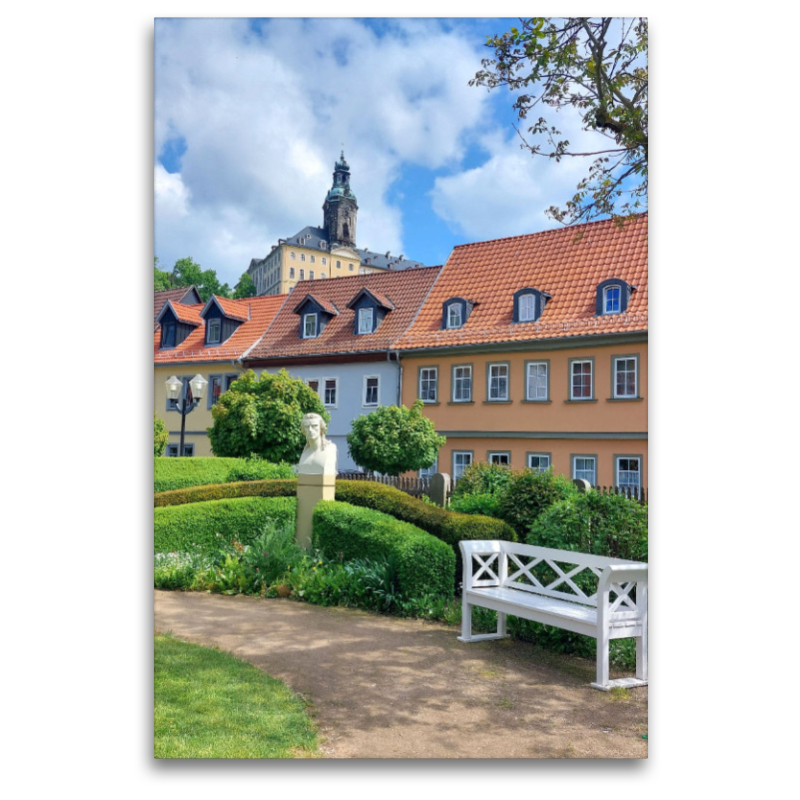 Rudolstadt, Im Garten des Schillerhauses