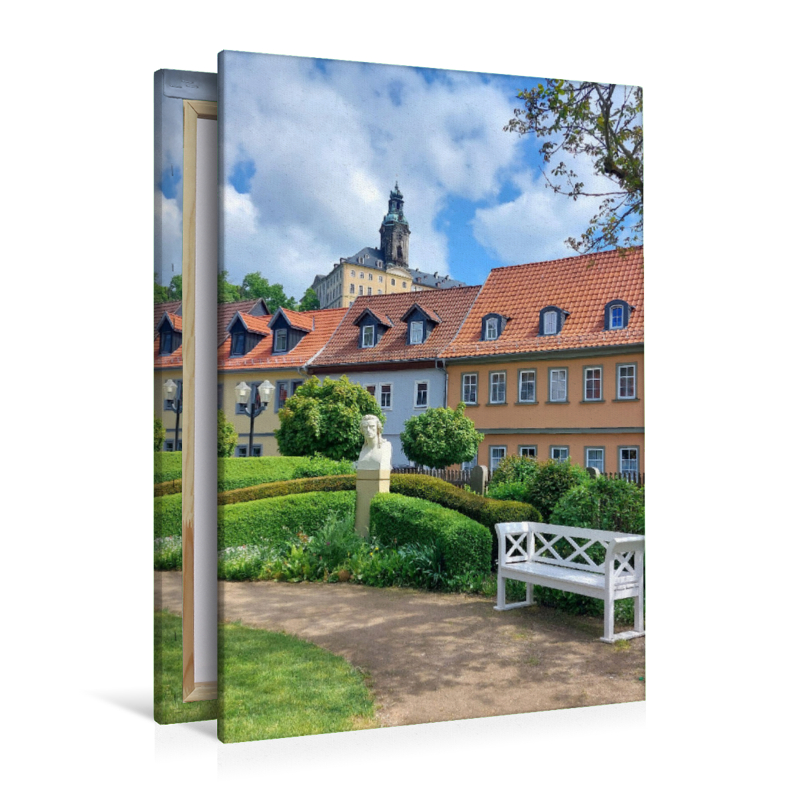 Rudolstadt, Im Garten des Schillerhauses