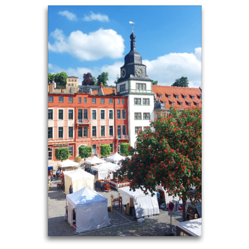 Rudolstadt, Blick auf den Marktplatz