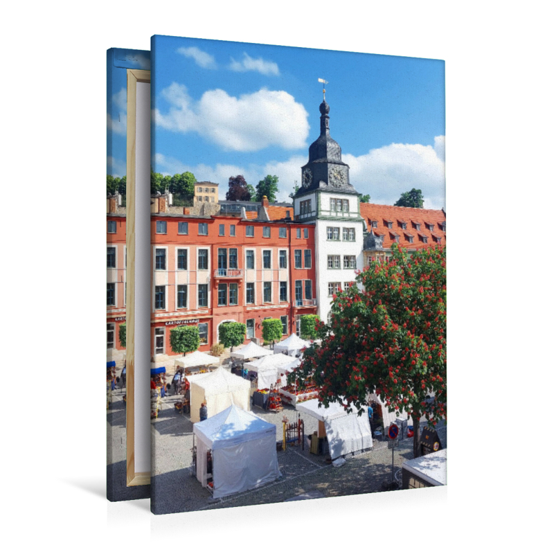 Rudolstadt, Blick auf den Marktplatz