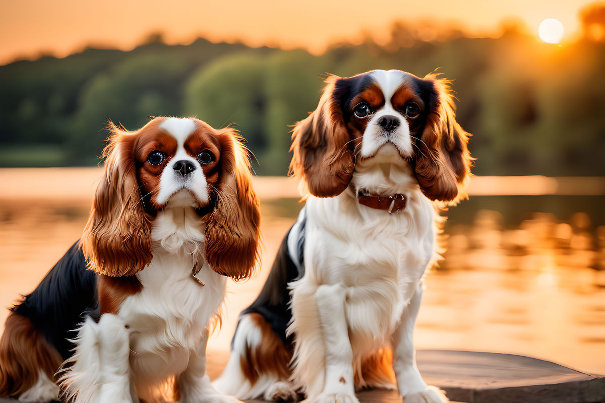 Goldige Kavalier King Charles Spaniel