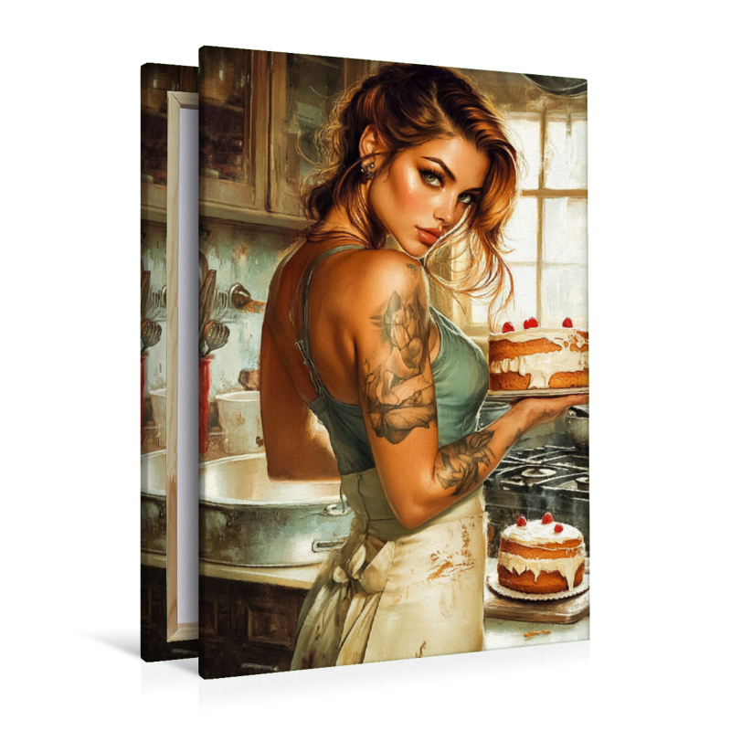 Ein Motiv aus dem Kalender Tattoo Girls und Torten