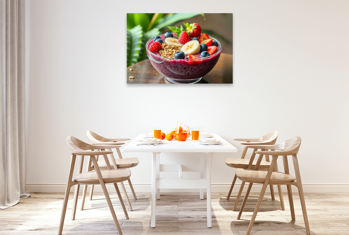 Superfood für die Sinne – Açaí-Bowl als HD-Leinwand & Puzzle!