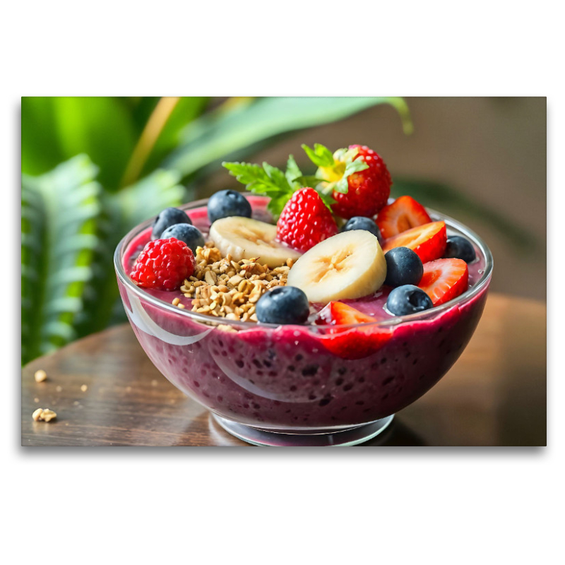 Superfood für die Sinne – Açaí-Bowl als HD-Leinwand & Puzzle!