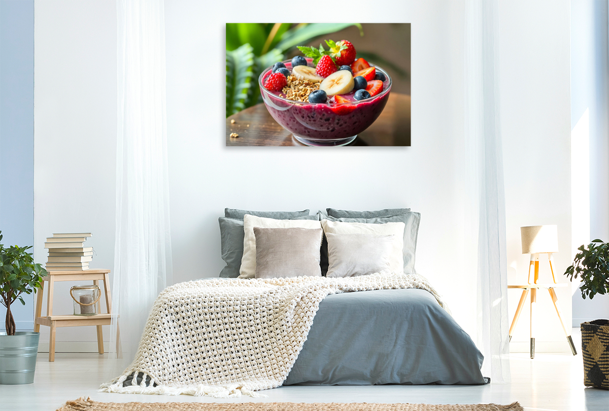 Superfood für die Sinne – Açaí-Bowl als HD-Leinwand & Puzzle!