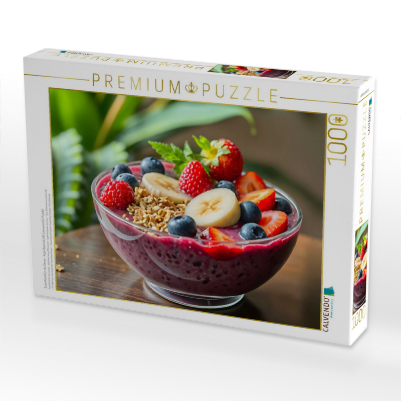 Superfood für die Sinne – Açaí-Bowl als HD-Leinwand & Puzzle!