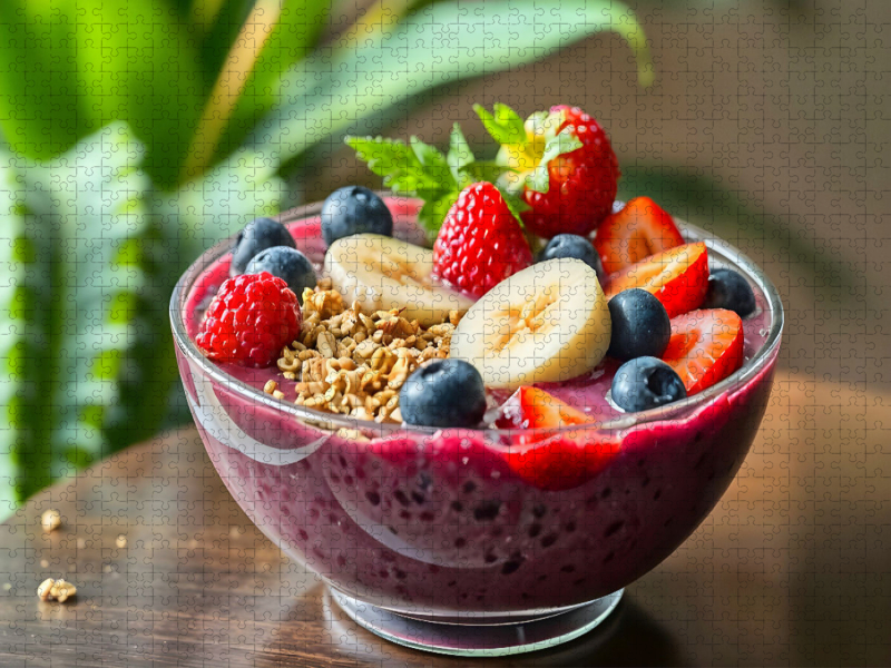 Superfood für die Sinne – Açaí-Bowl als HD-Leinwand & Puzzle!