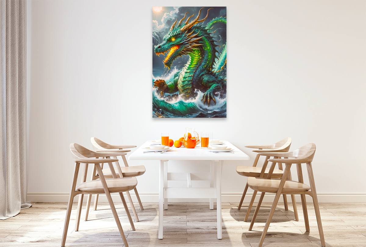Ryujin, der Drachengott des Meeres