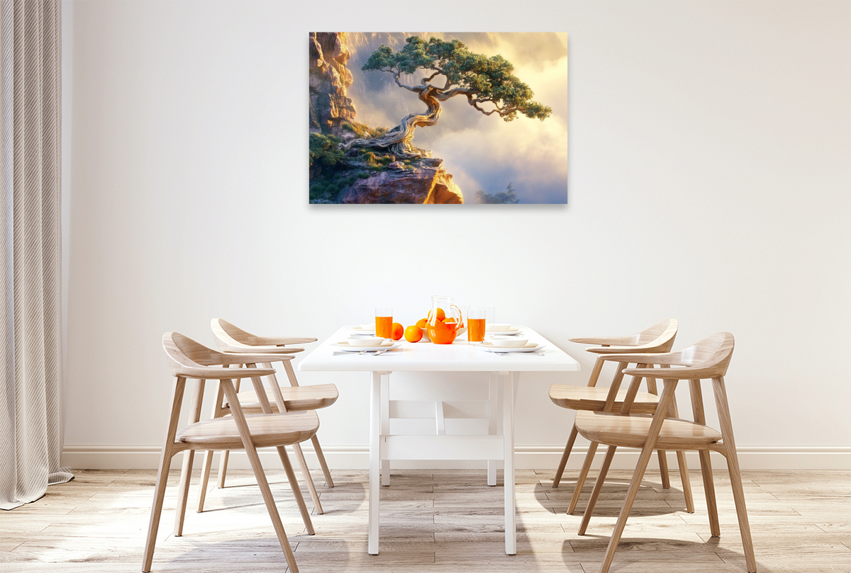 Ein Tanz aus Form und Geduld - Baum in Bonsaiform