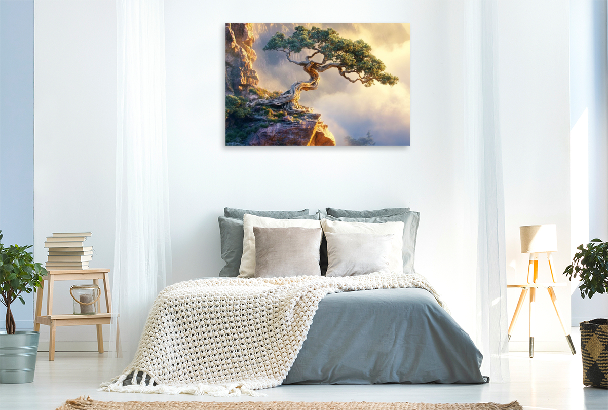 Ein Tanz aus Form und Geduld - Baum in Bonsaiform